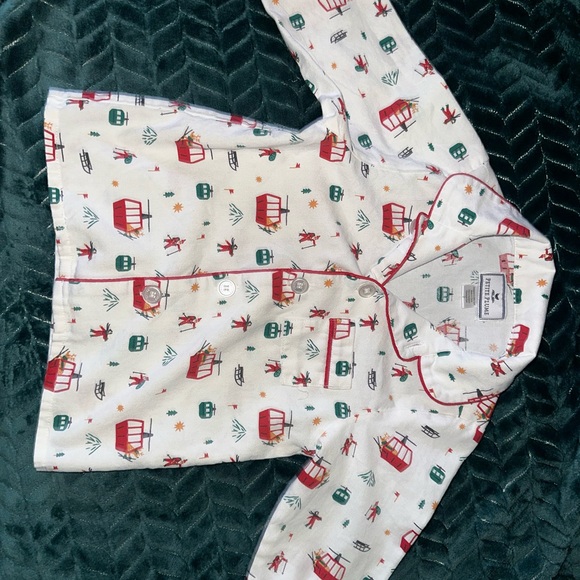 ⛷️RARE Petite Plume Ski lift & Ski PJ top - Picture 11 of 13